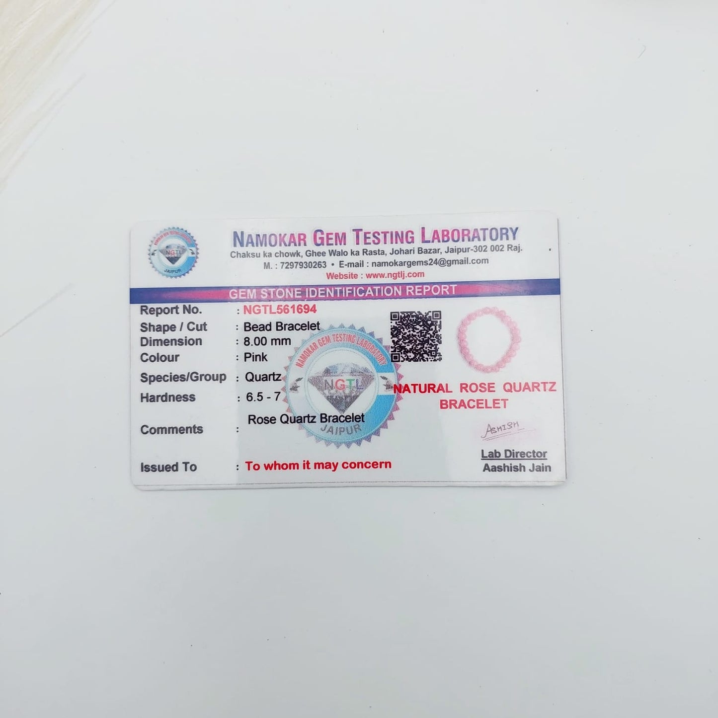 Rose Quartz Bracelet