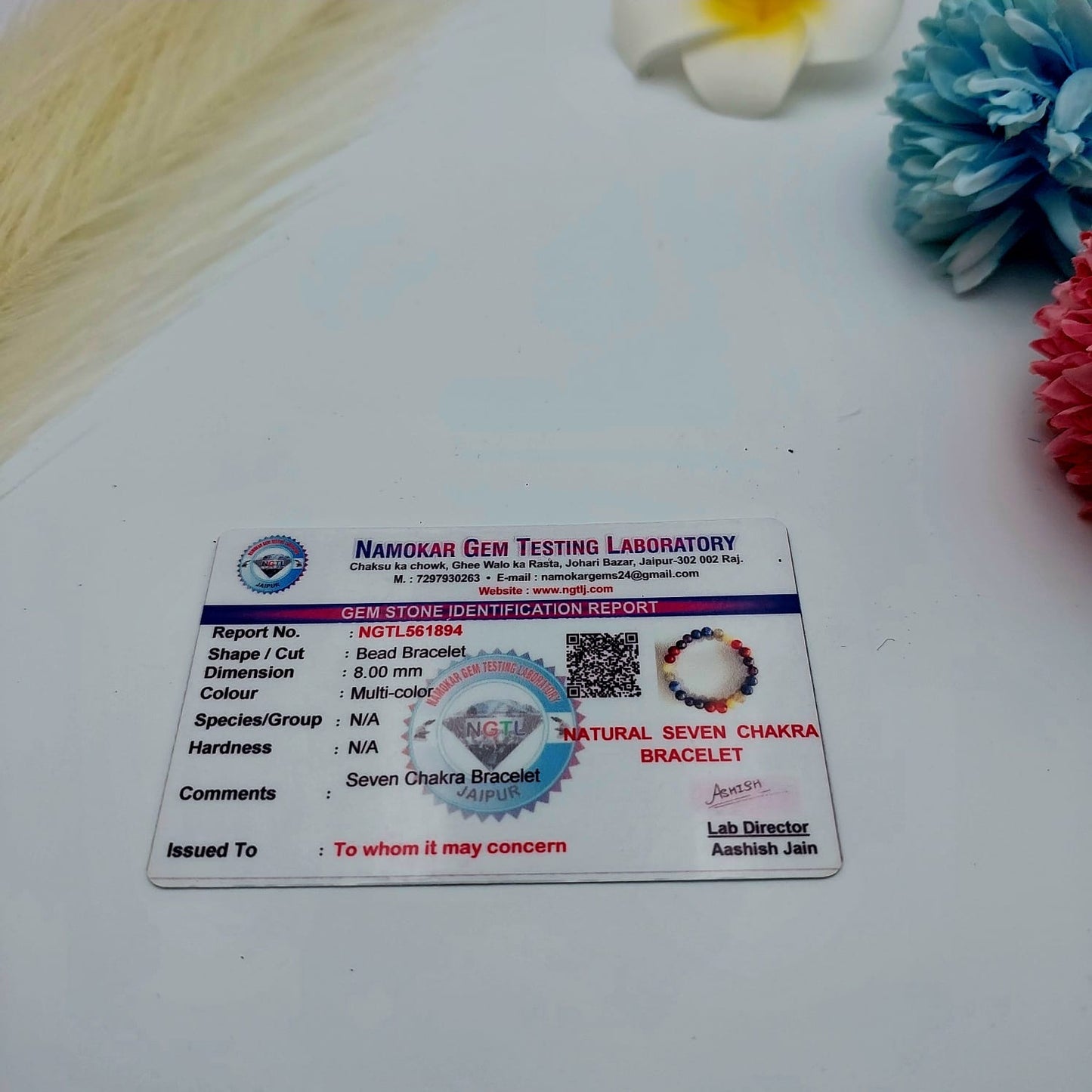 Seven Chakra Bracelet