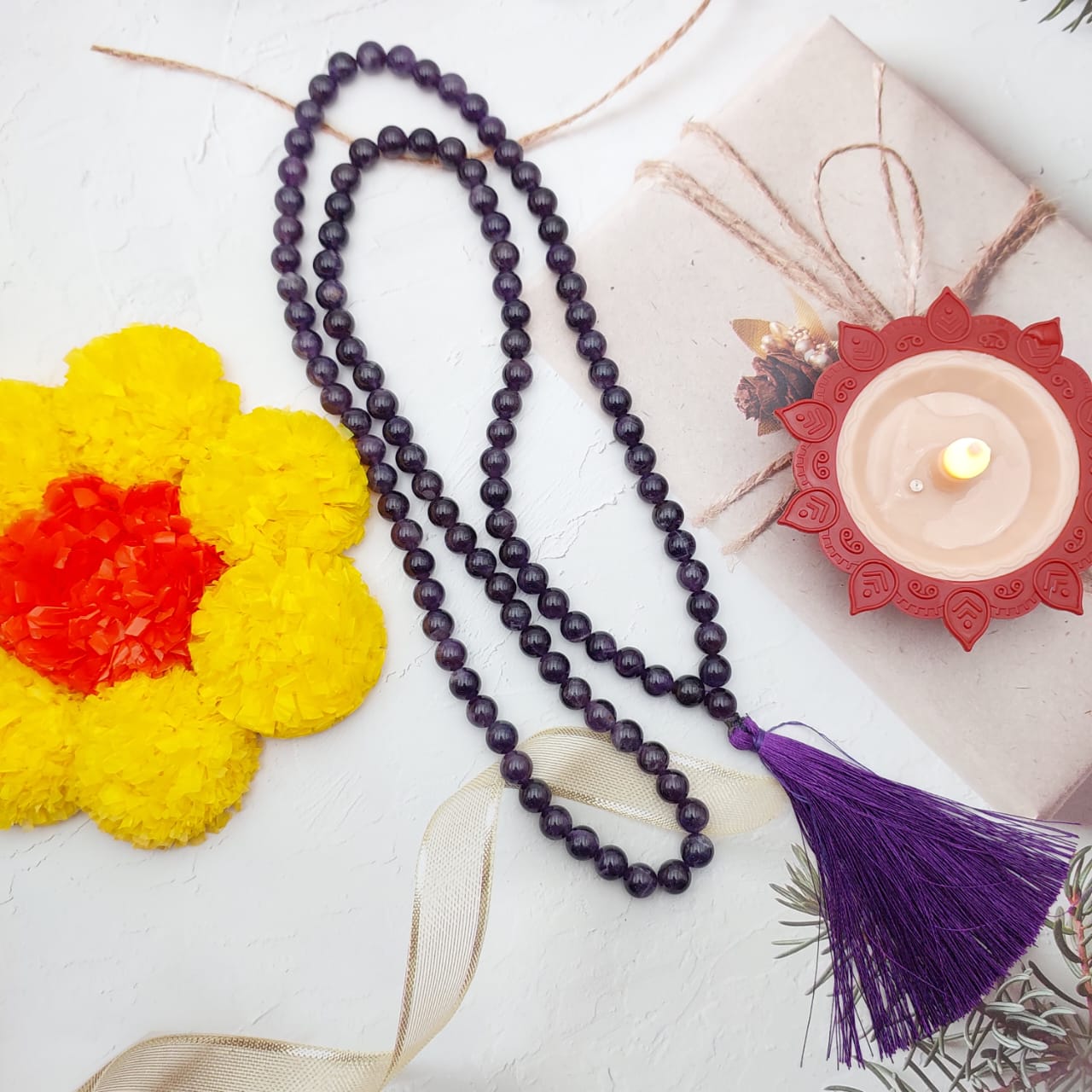 Amethyst Mala