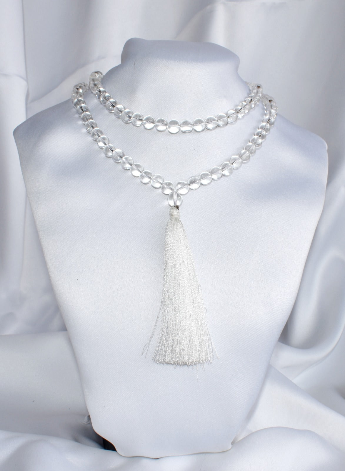 Crystal Quartz Mala