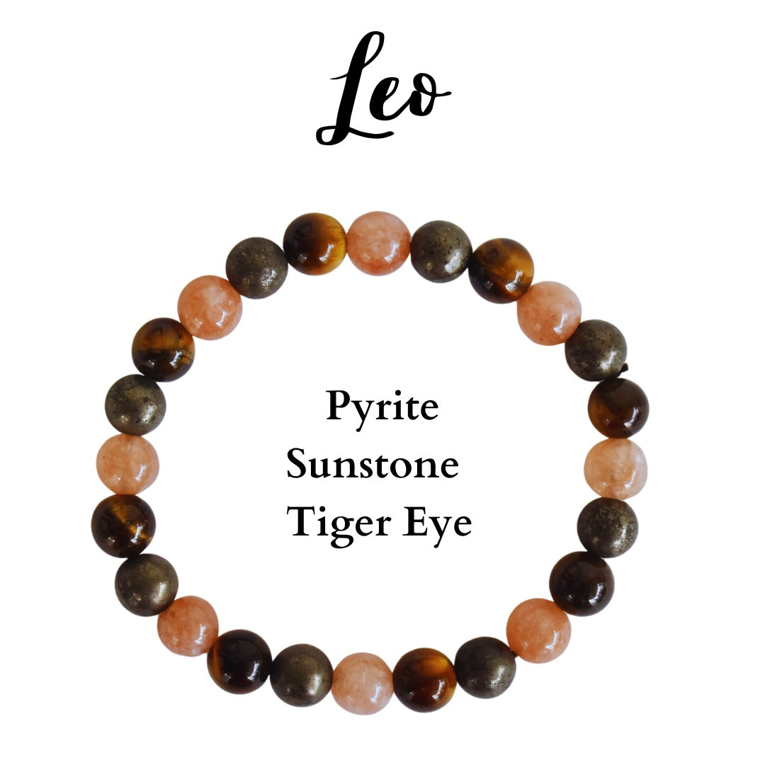 Leo Zodiac Bracelet (July 23 – August 22)