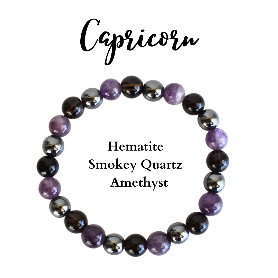 Capricorn Zodiac Bracelet (December 22 – January 19)