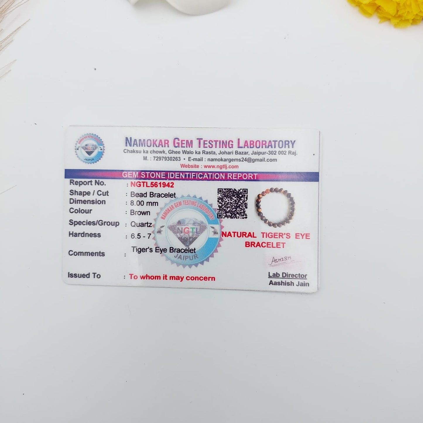 Tiger’s Eye Bracelet