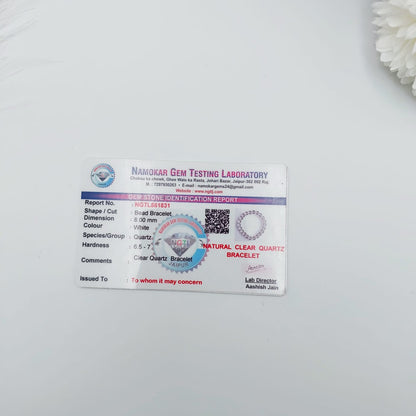 Crystal Quartz Bracelet