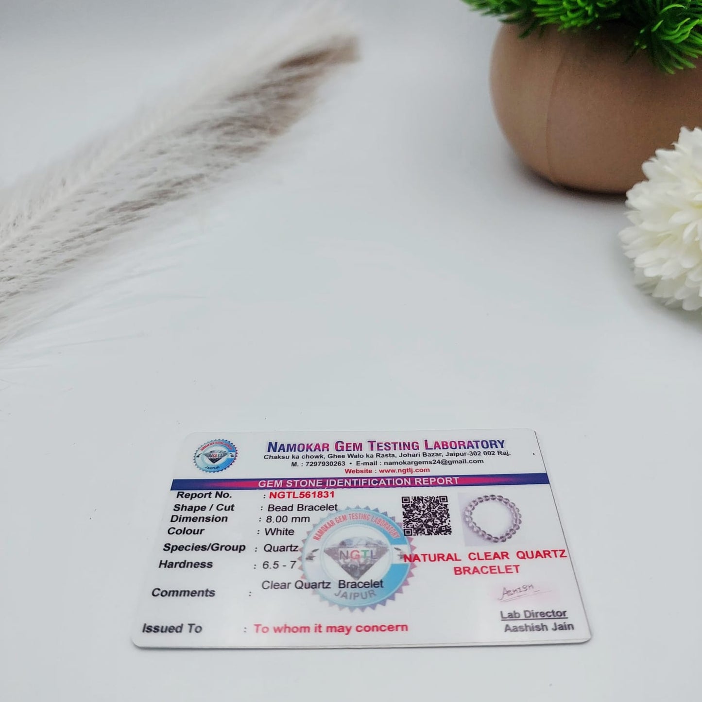 Crystal Quartz Bracelet