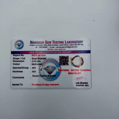 Seven Chakra Bracelet