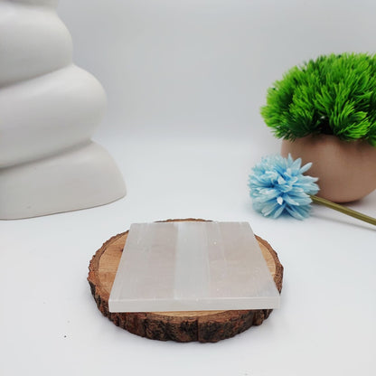 Selenite Plate