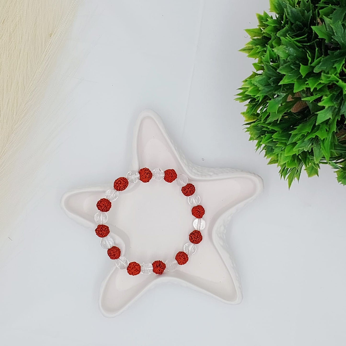 Rudraksh & Crystal bracelet