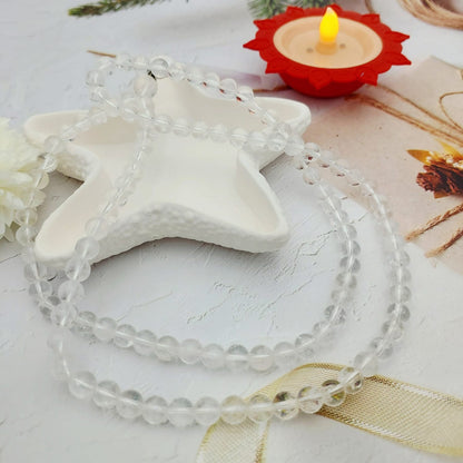 Crystal Quartz Mala