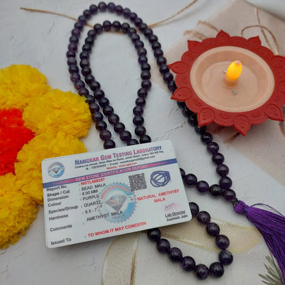 Amethyst Mala