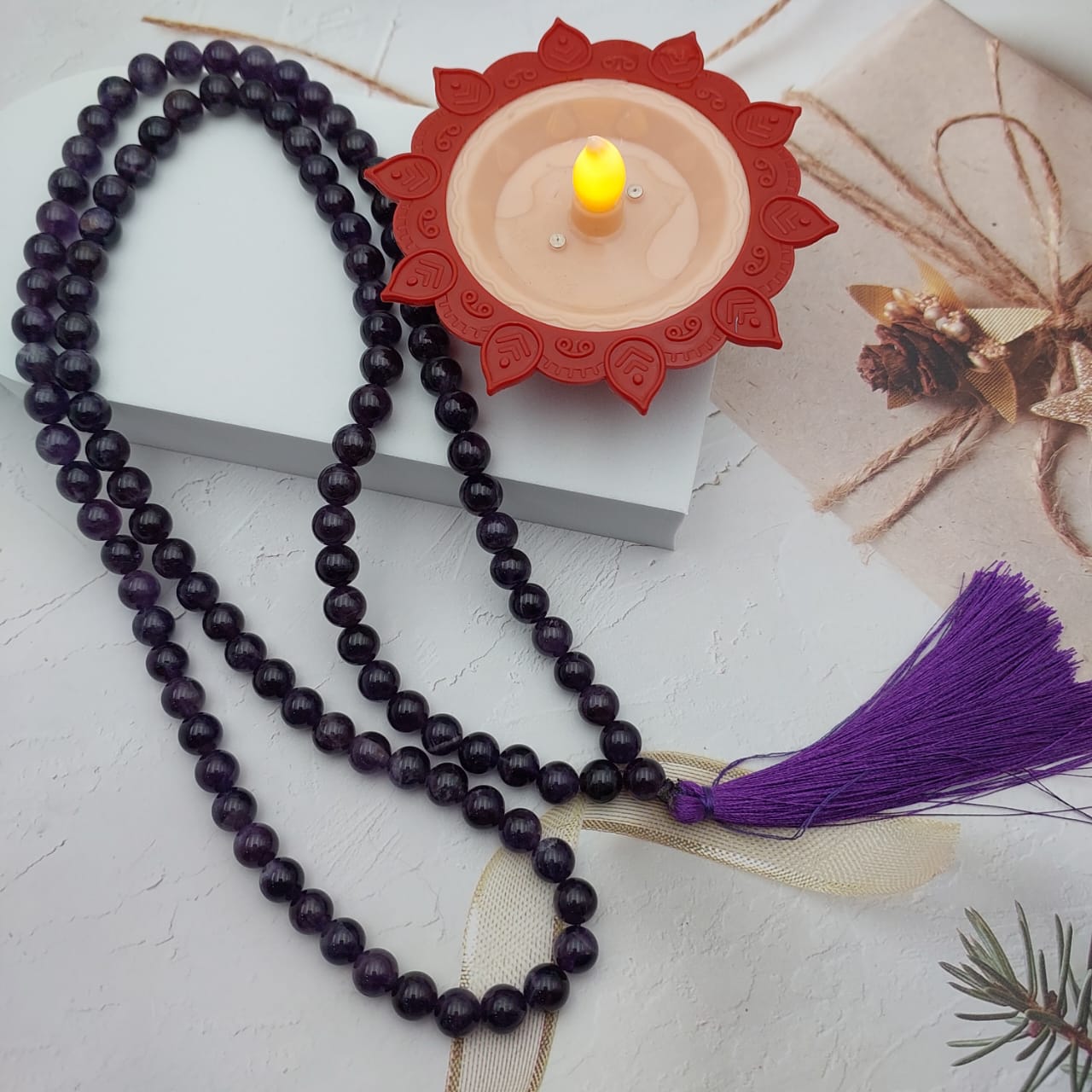 Amethyst Mala