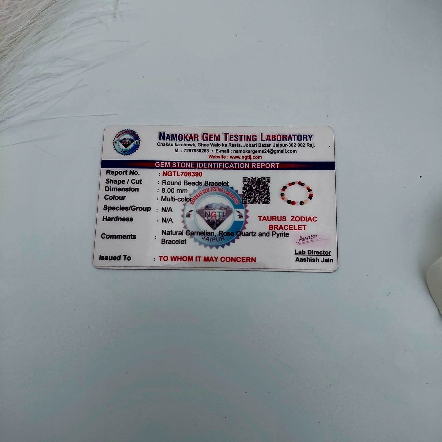 Taurus Zodiac Bracelet (April 20 – May 20)