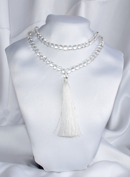 Crystal Quartz Mala