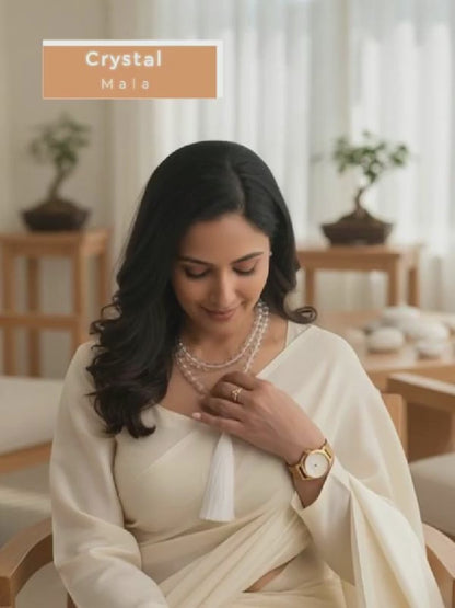 Crystal Quartz Mala